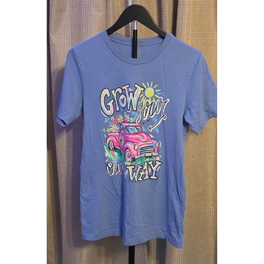 Buc-ee's Grow Your Own Way T-Shirt Womens Size Medium Purple